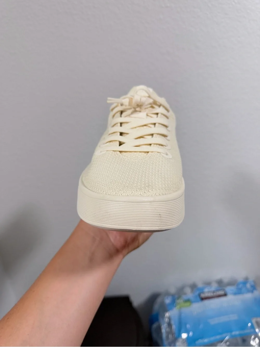 All birds Casual Knit Low-Top Sneaker in Cream